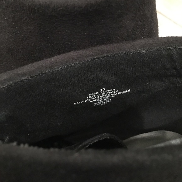 Suede Wedge Booties (size 10) - Picture 5 of 7